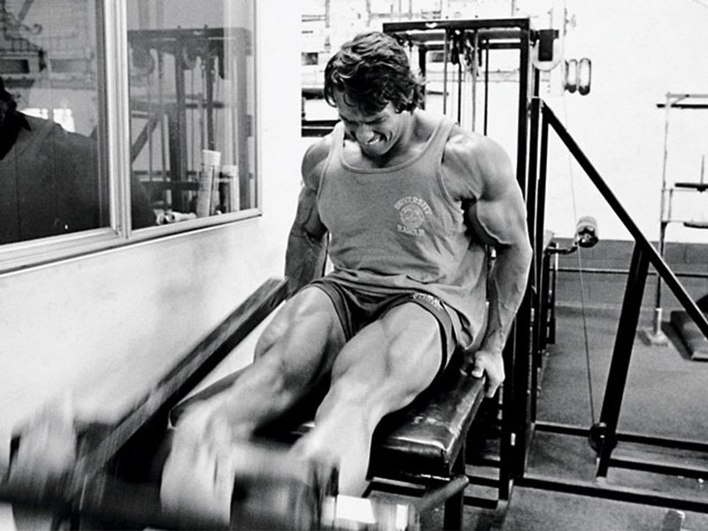 Rest Pause Leg Extension